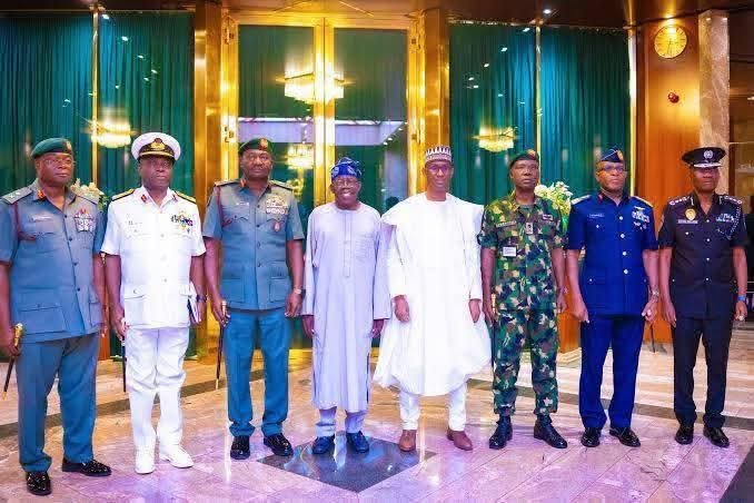 BREAKING: Oluyede Appointed New CDS As Tinubu Sacks Other Service Chiefs