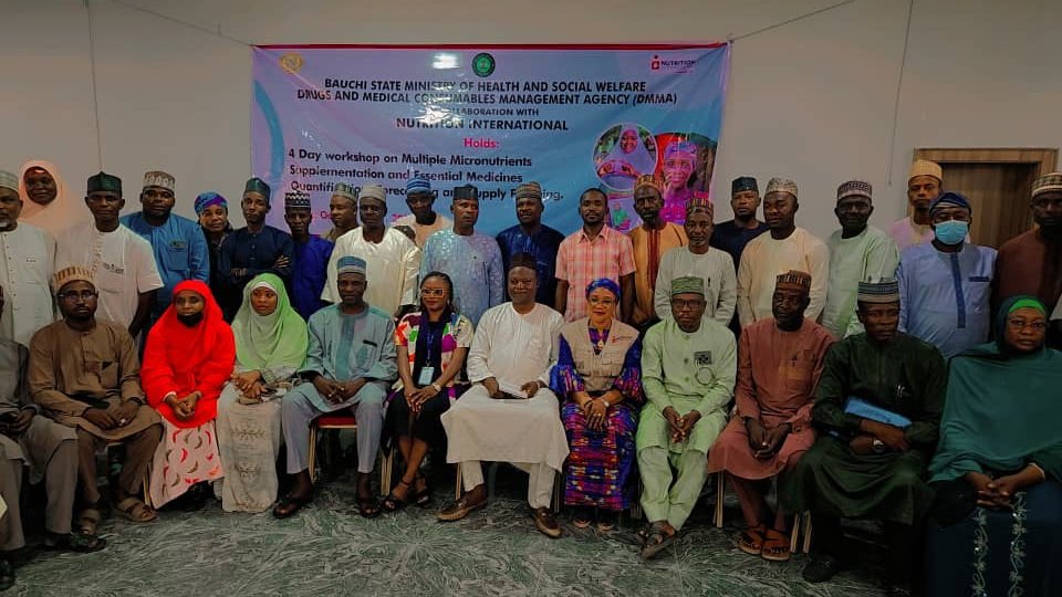Bauchi Govt Strengthens Essential Medicines and MMS Quantification with Support from Nutrition International