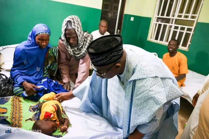 Bauchi Governor Inspects Zalanga PHCC, Quality Healthcare remains our priority   ... Acknowledged MAMA, Volunteer's effort in PHCs