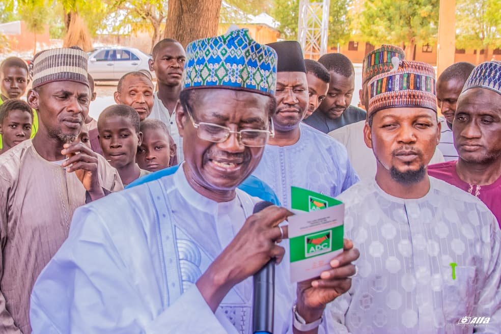 Dr. Ali Adamu Tikau Dumps PDP for ADC in a Strategic Move for Community Development.