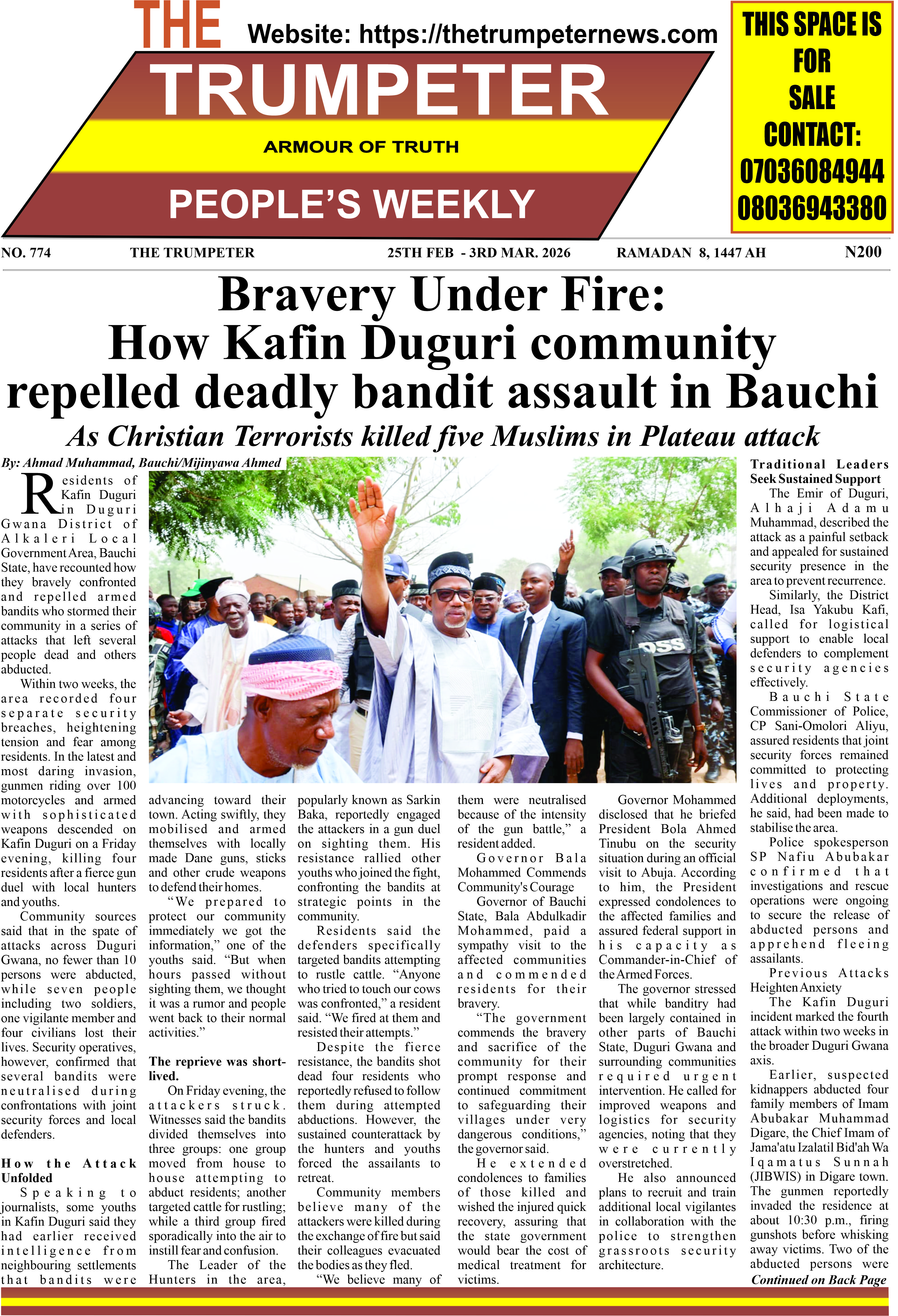 The Trumpeter Weekly E-Paper 25th February, 2026